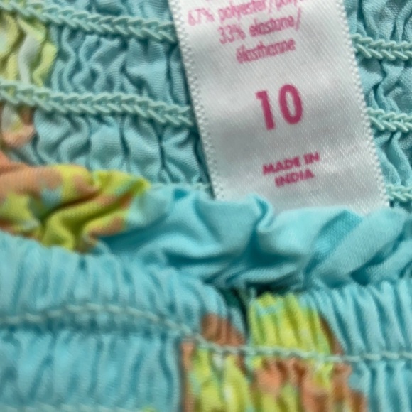 Girls Justice Short Sleeved Top Size 10 - Picture 4 of 4